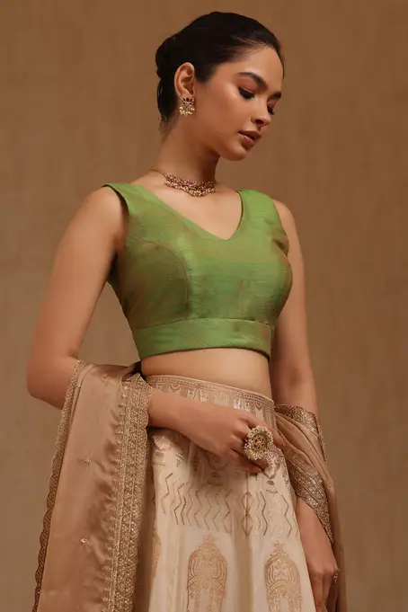 Pistachio Green Sleeveless Blouse – Pistachio Green